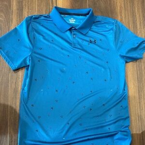 Under Armour Men's Teal Polo Shirt